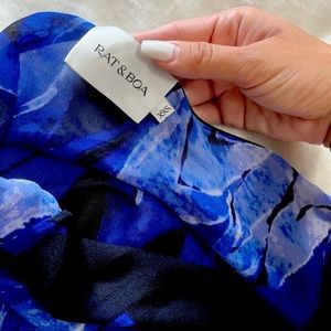 SOLD Rat & Boa Open Back Dress